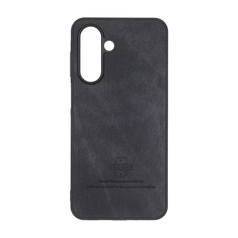 قاب HandMade جیر طرح پارچه ای Samsung Galaxy A17 / A26 - مشکی - تصویر 2