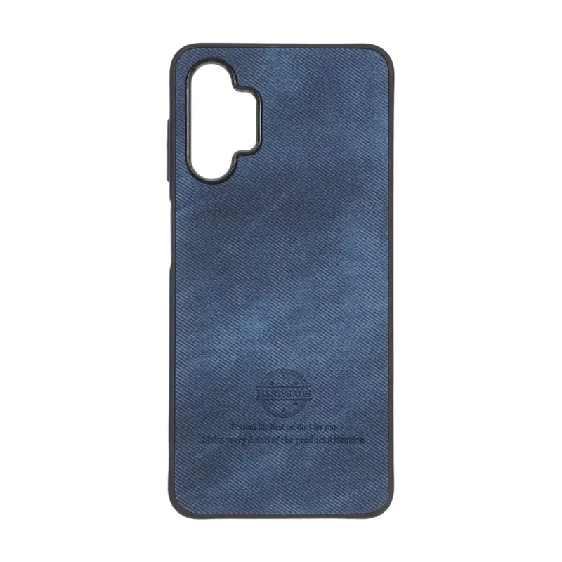 قاب HandMade جیر طرح پارچه ای Samsung Galaxy A13 4G / A13 5G / A04s / M13 4G / M23 / F13 - سرمه ای - تصویر 2