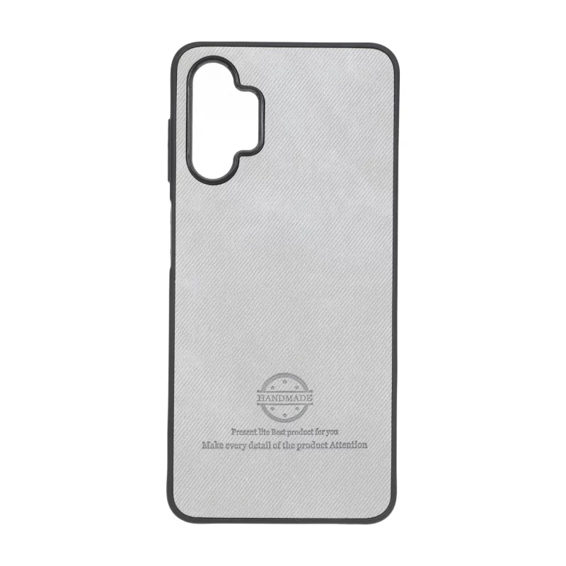 قاب HandMade جیر طرح پارچه ای Samsung Galaxy A13 4G / A13 5G / A04s / M13 4G / M23 / F13 - طوسی - تصویر 2