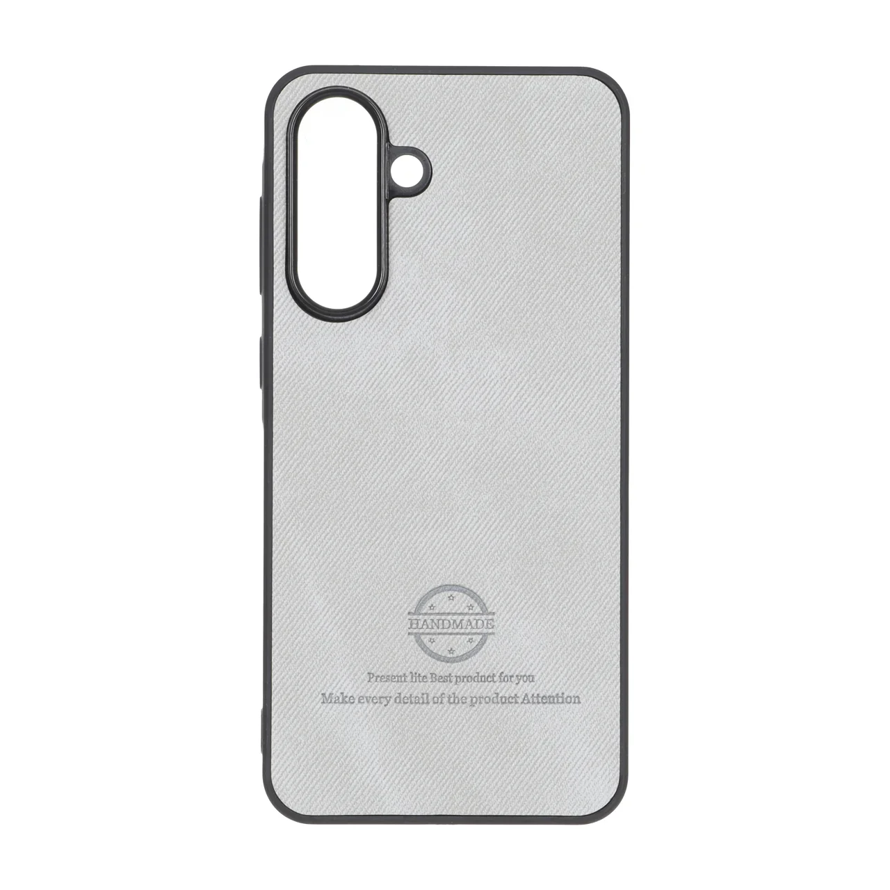 19178-1816138-1 قاب HandMade جیر طرح پارچه ای Samsung Galaxy A56 / A36 - طوسی - تصویر 1
