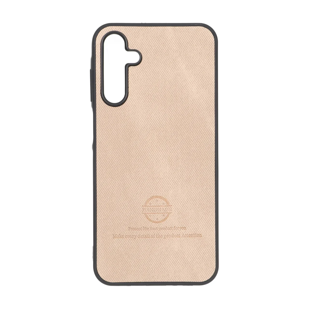 19178-1816156-1 قاب HandMade جیر طرح پارچه ای Samsung Galaxy A15 - نسکافه ای - تصویر 1