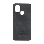 قاب HandMade جیر طرح پارچه ای Samsung Galaxy A21s - مشکی