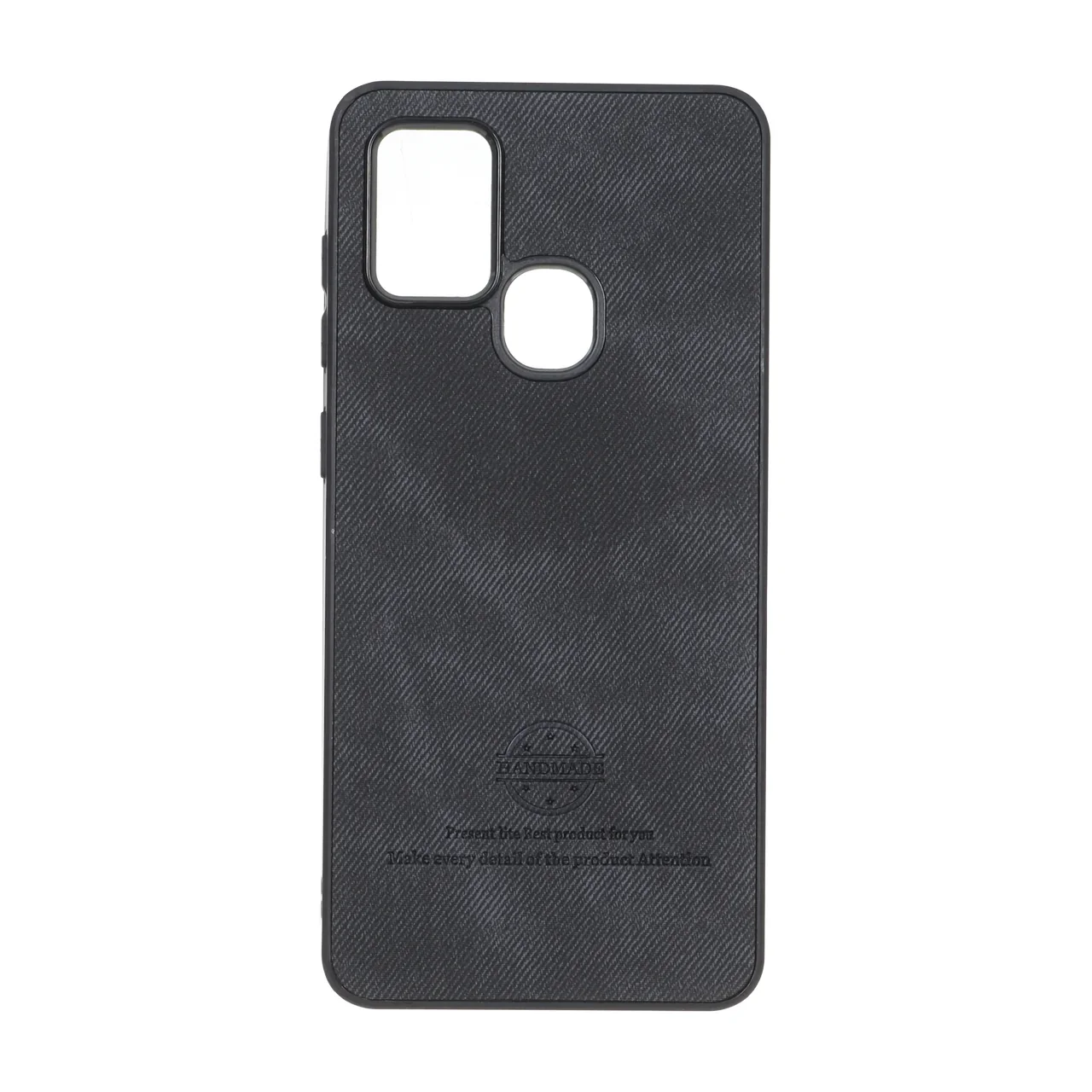 19178-1816158-1 قاب HandMade جیر طرح پارچه ای Samsung Galaxy A21s - مشکی - تصویر 1