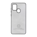 قاب HandMade جیر طرح پارچه ای Samsung Galaxy A21s - طوسی
