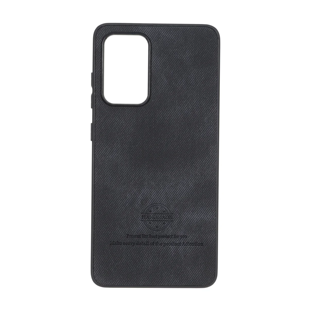 19178-1816186-1 قاب HandMade جیر طرح پارچه ای Samsung Galaxy A52 / A52s - مشکی - تصویر 1