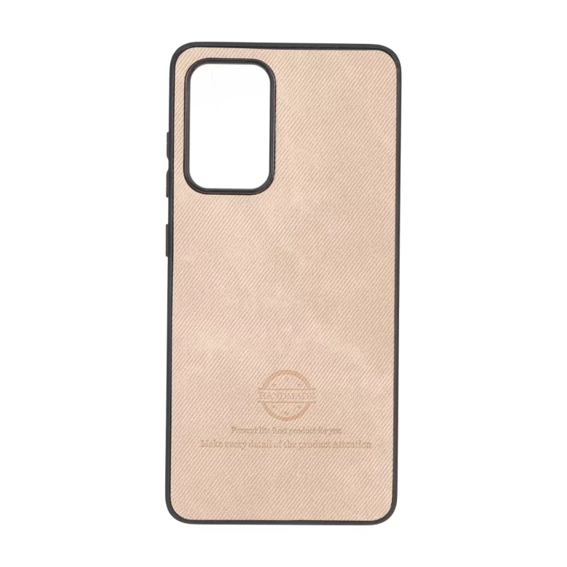 قاب HandMade جیر طرح پارچه ای Samsung Galaxy A52 / A52s - نسکافه ای - تصویر 2