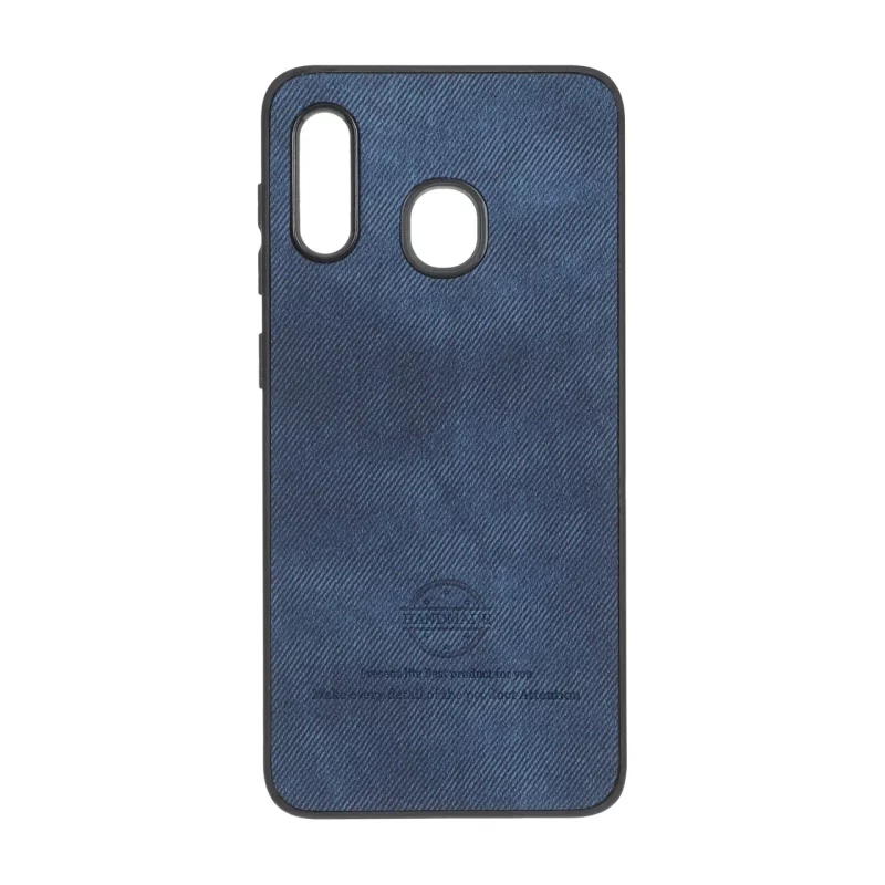 قاب HandMade جیر طرح پارچه ای Samsung Galaxy A30 / A20 - سرمه ای - تصویر 2