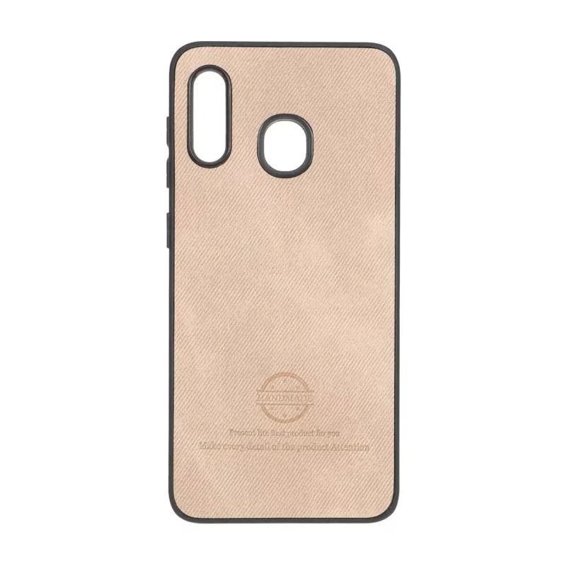 قاب HandMade جیر طرح پارچه ای Samsung Galaxy A30 / A20 - نسکافه ای - تصویر 2