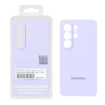 قاب سیلیکونی پاک کنی اورجینال Master Quality مدل Samsung Galaxy S26 Ultra - یاسی (پک دار)