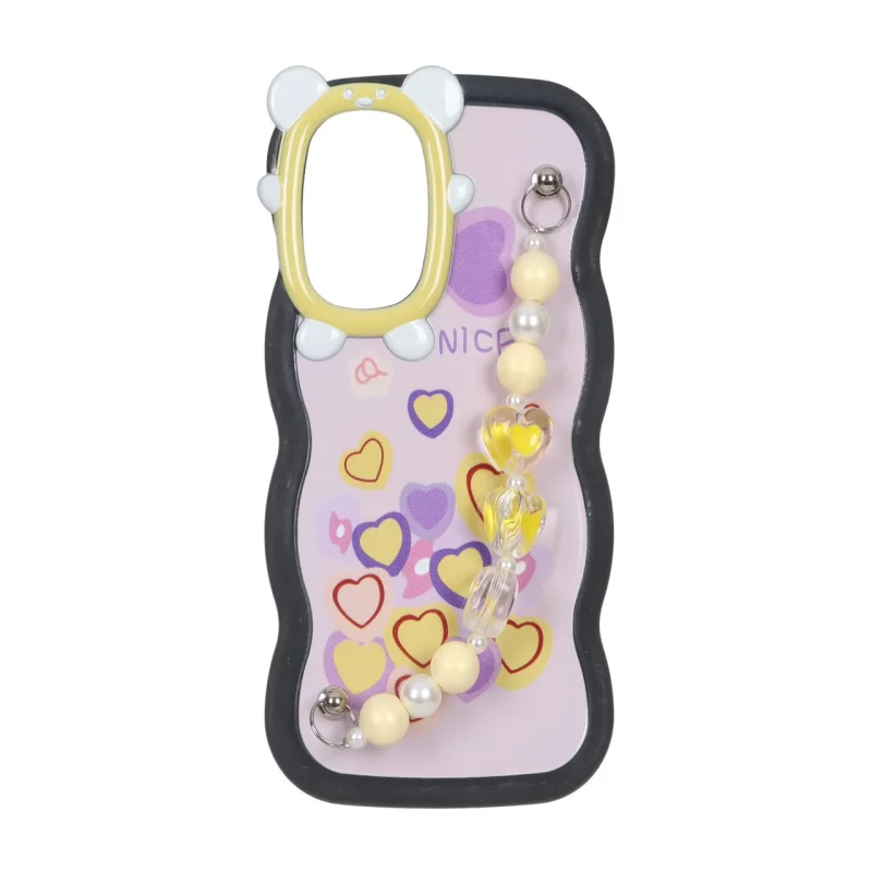 قاب کنگره ای دستبند مرواریدی Samsung Galaxy S21 FE - طرح 181 - تصویر 2
