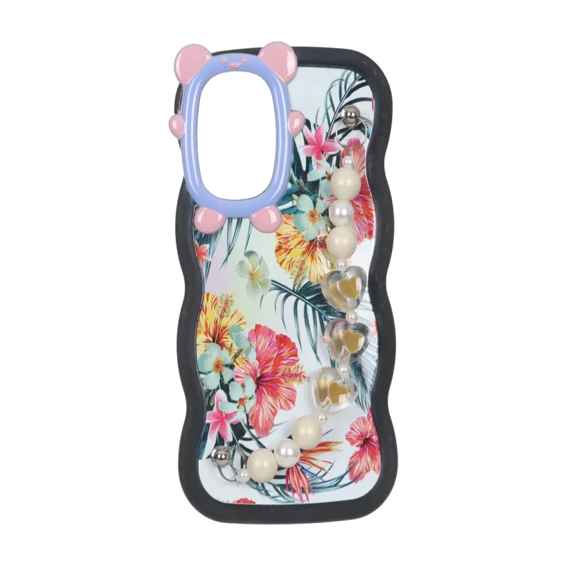 قاب کنگره ای دستبند مرواریدی Samsung Galaxy S21 FE - طرح 182 - تصویر 2