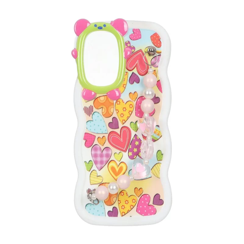 قاب کنگره ای دستبند مرواریدی Samsung Galaxy S21 FE - طرح 184 - تصویر 2