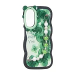 قاب کنگره ای دستبند مرواریدی Samsung Galaxy A24 - طرح 191