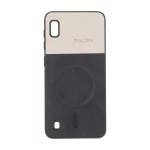 قاب Puloka دو تکه طرح چرم و کبریتی Magnet فلزی Samsung Galaxy A10 / M10 - مشکی