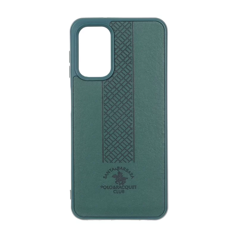 قاب طرح چرم Polo هاشور دار Samsung Galaxy A13 4G / A13 5G / A04s / M13 4G / M23 / F13 - سبز - تصویر 2