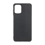 قاب طرح چرم Polo هاشور دار Samsung Galaxy A12 / M12 / F12 - مشکی
