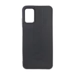 قاب طرح چرم Polo هاشور دار Samsung Galaxy A03s / A02s - مشکی
