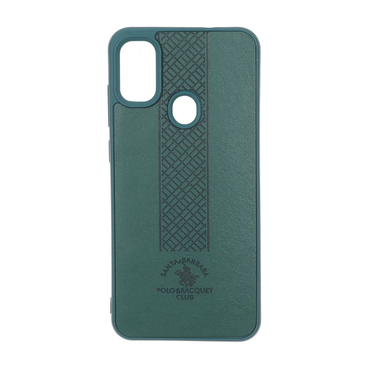 19178-4174012-1 قاب طرح چرم Polo هاشور دار Samsung Galaxy A11 / M11 - سبز - تصویر 1