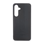 قاب طرح چرم Polo هاشور دار Samsung Galaxy A05s - مشکی