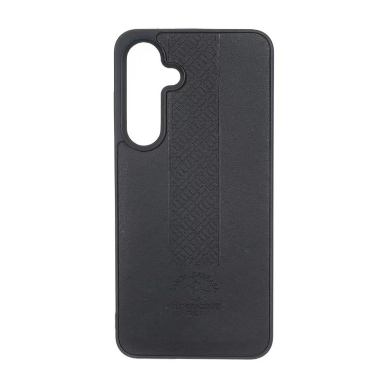قاب طرح چرم Polo هاشور دار Samsung Galaxy A05s - مشکی - تصویر 2