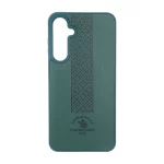 قاب طرح چرم Polo هاشور دار Samsung Galaxy A35 / A55 - سبز