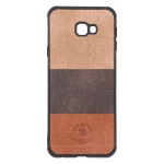 قاب Santa Barbara طرح پارچه ای سه رنگ Samsung Galaxy J4 Plus / J4 Prime / J4 Core / J410 - کد 211