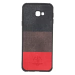 قاب Santa Barbara طرح پارچه ای سه رنگ Samsung Galaxy J4 Plus / J4 Prime / J4 Core / J410 - کد 214