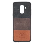 قاب Santa Barbara طرح پارچه ای سه رنگ Samsung Galaxy A6 Plus - کد 217