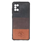 قاب Santa Barbara طرح پارچه ای سه رنگ Samsung Galaxy A31 - کد 226