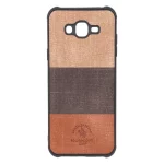 قاب Santa Barbara طرح پارچه ای سه رنگ Samsung Galaxy J7 (2015) / J700 - کد 233