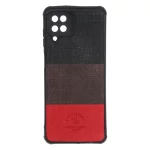قاب Santa Barbara طرح پارچه ای سه رنگ Samsung Galaxy A12 / M12 / F12 - کد 237