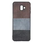 قاب Santa Barbara طرح پارچه ای سه رنگ Samsung Galaxy J6 Plus / J610 - کد 320