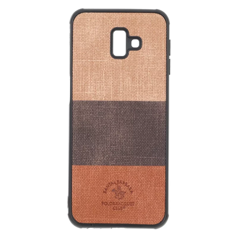 قاب Santa Barbara طرح پارچه ای سه رنگ Samsung Galaxy J6 Plus / J610 - کد 323 - تصویر 2