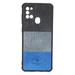 قاب Santa Barbara طرح پارچه ای سه رنگ Samsung Galaxy A21s - کد 328