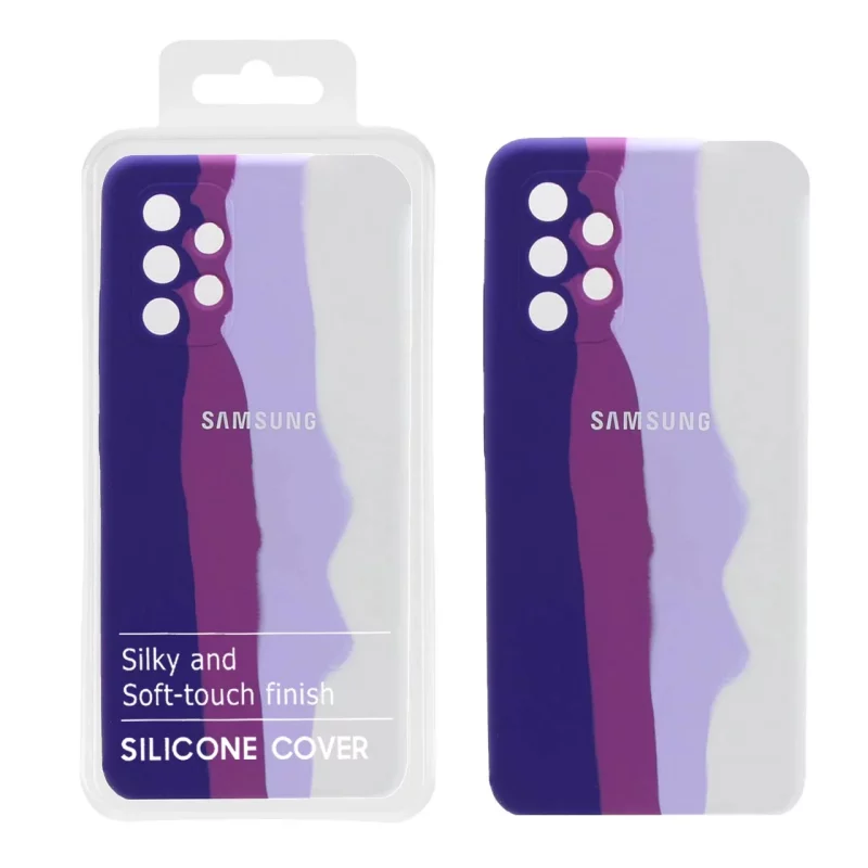 قاب سیلیکونی آبرنگی اورجینال محافظ لنزدار Samsung A53-5G - کد 232 (پک دار) - تصویر 2