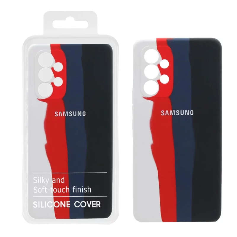 قاب سیلیکونی آبرنگی اورجینال محافظ لنزدار Samsung A53-5G - کد 233 (پک دار) - تصویر 2