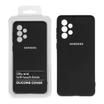 قاب نیو سیلیکون محافظ لنزدار RFF مدل Samsung A33 مشکی (پک دار)
