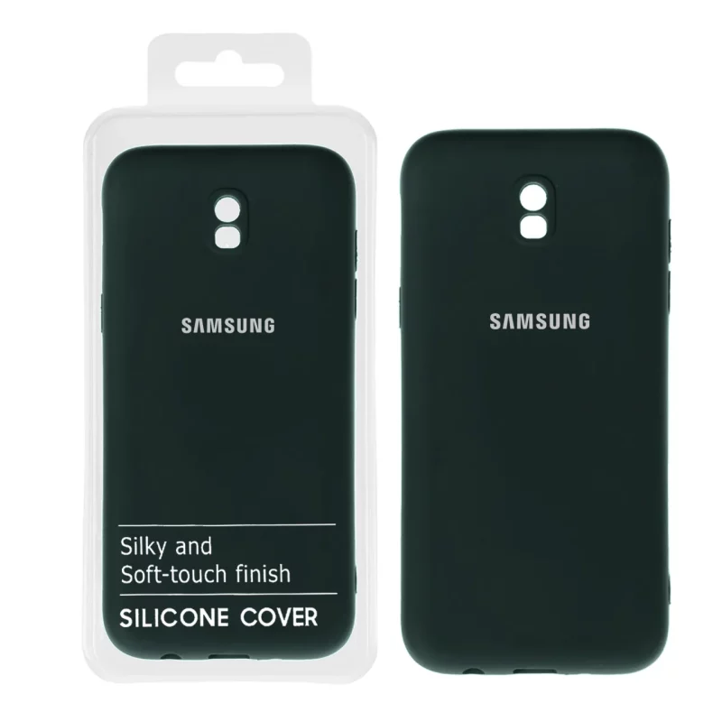 قاب نیو سیلیکون محافظ لنزدار RFF مدل Samsung J5 Pro - سبز (پک دار) - تصویر 2