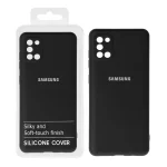 قاب نیو سیلیکون محافظ لنزدار RFF مدل Samsung A31 - مشکی کد 3 (پک دار)