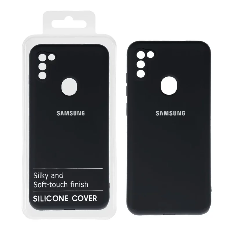 قاب نیو سیلیکون محافظ لنزدار RFF مدل Samsung A11 / M11 - مشکی کد 1 (پک دار) - تصویر 2