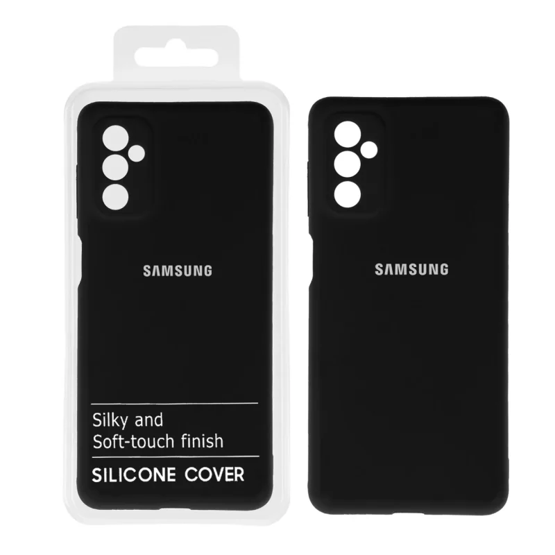 قاب نیو سیلیکون محافظ لنزدار RFF مدل Samsung M52 - مشکی (پک دار) - تصویر 2