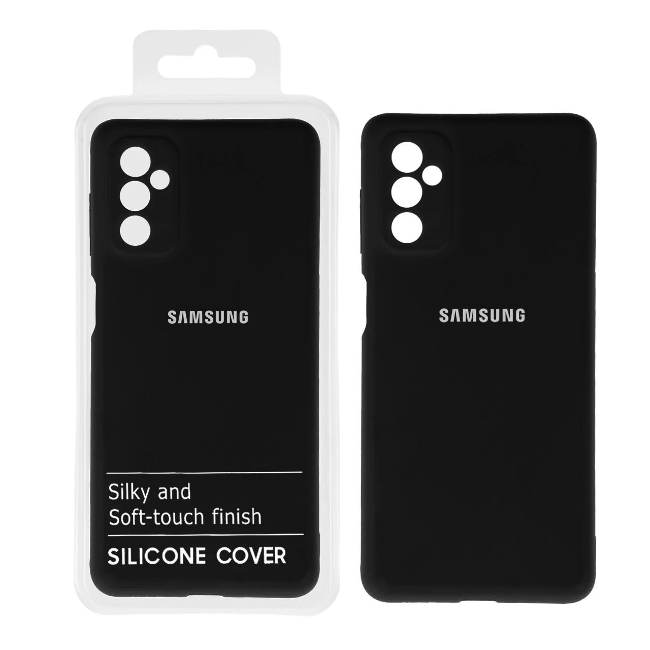 19178-706040-1 قاب نیو سیلیکون محافظ لنزدار RFF مدل Samsung M52 - مشکی (پک دار) - تصویر 1