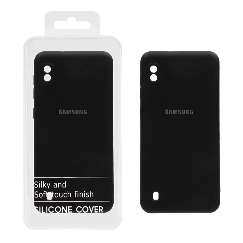 قاب نیو سیلیکون RFF مدل Samsung M10 / A10 - مشکی (پک دار) - تصویر 2