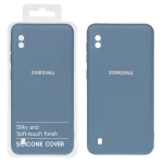 قاب نیو سیلیکون محافظ لنزدار RFF مدل Samsung Galaxy A10 / M10 - آبی فیلی (پک دار)