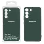 قاب نیو سیلیکون محافظ لنزدار RFF مدل Samsung S22 Plus - سبزتیره کد 6 (پک دار)