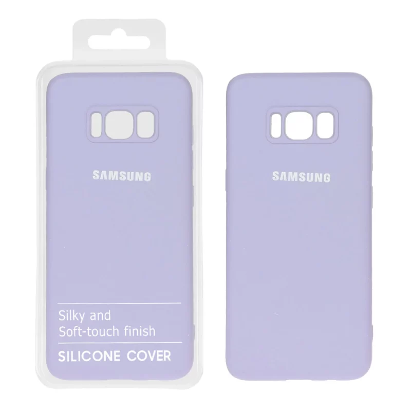 قاب نیو سیلیکون محافظ لنزدار RFF مدل Samsung S8 - یاسی کد 6 (پک دار) - تصویر 2