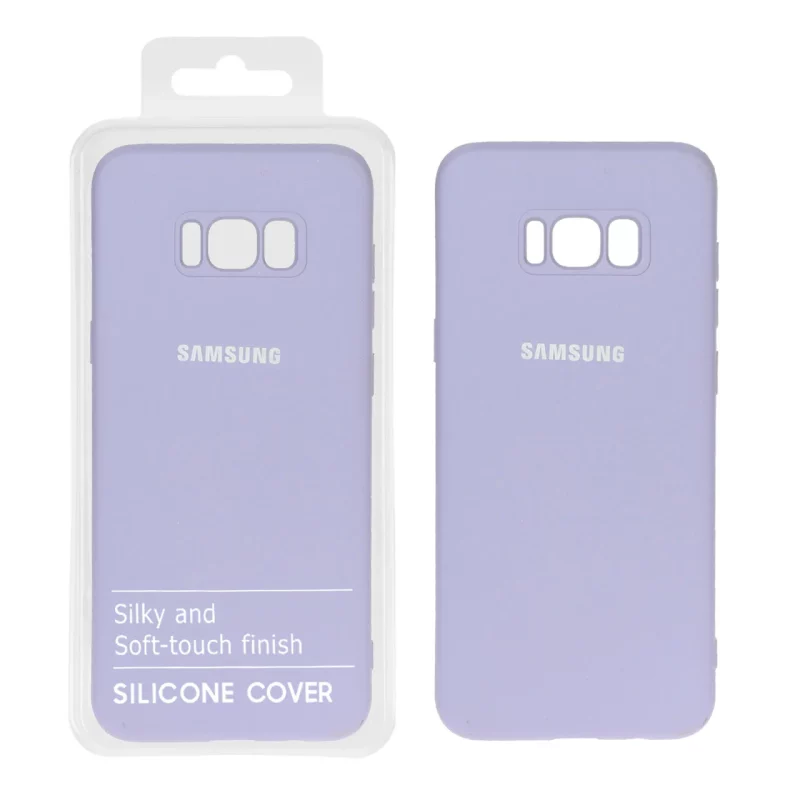 قاب نیو سیلیکون محافظ لنزدار RFF مدل Samsung S8 Plus - یاسی کد 6 (پک دار) - تصویر 2