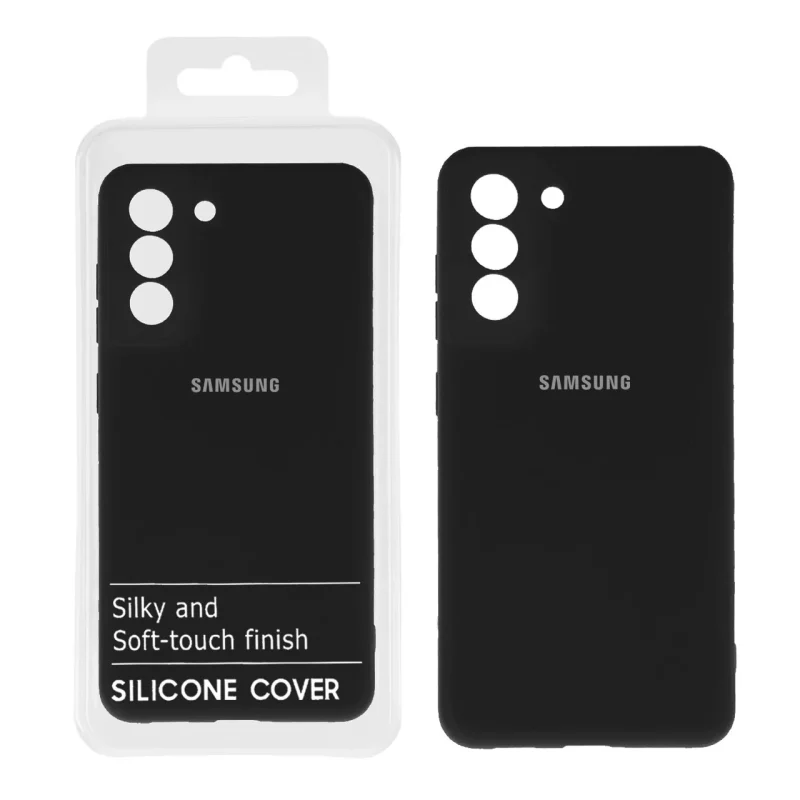 قاب نیو سیلیکون محافظ لنزدار RFF مدل Samsung S21 - مشکی کد7 (پک دار) - تصویر 2
