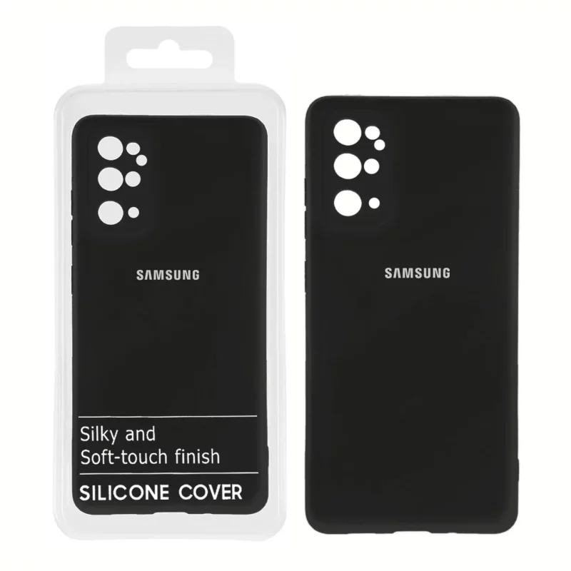قاب نیو سیلیکون محافظ لنزدار RFF مدل Samsung S20 Plus - مشکی کد 9 (پک دار) - تصویر 2