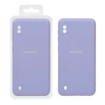 قاب نیو سیلیکون محافظ لنزدار RFF مدل Samsung A10 / M10E - یاسی کد 9 (پک دار)